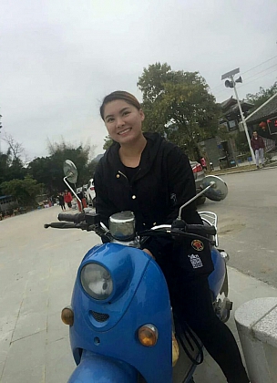 蓝婷婷2016年1月，三里