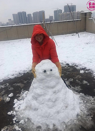 周有兰2018年12月，下雪